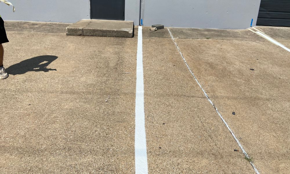 What Is the Average Length of a Parking Lot Stripe?