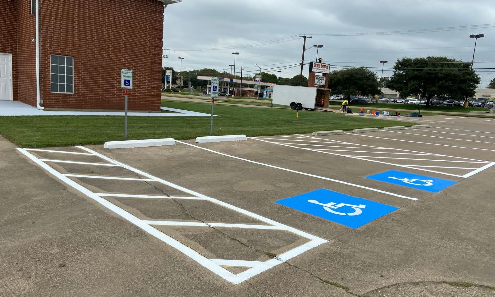 What Do Parking Lot Pavement Markings Mean?