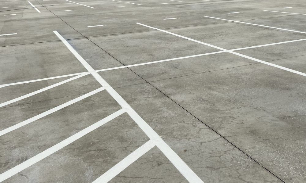 How Long It Takes for Parking Lot Striping Paint To Dry