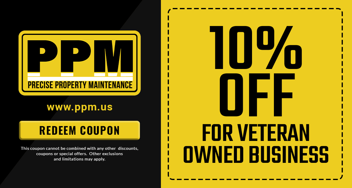10% off for veteran owned business
