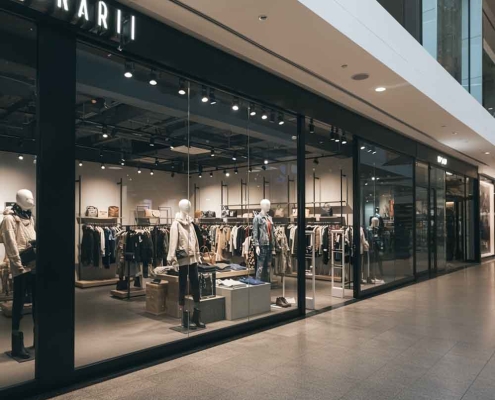 commercial establishment’s window display